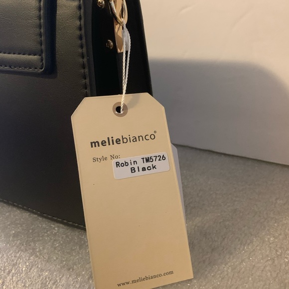 [Melie Bianco] Robin Black Shoulder Bag - Picture 4 of 8